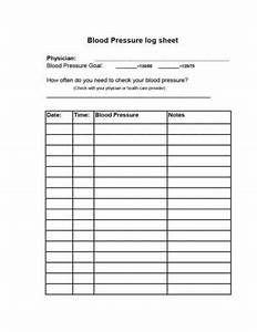 12 Blood Pressure Log Examples Pdf Doc Examples