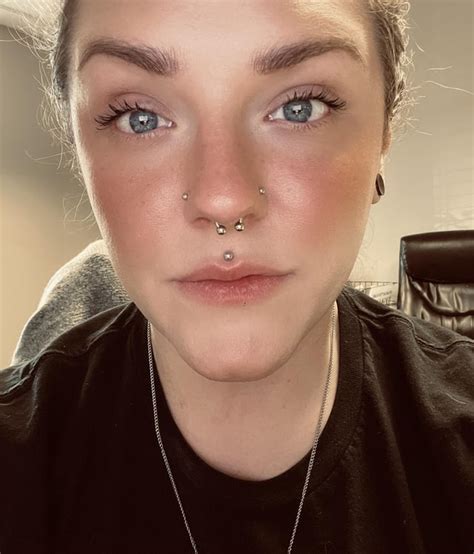 28mm Lobes 2g Septum 6g Tongue 8g Conch And Tigers Eye Labret