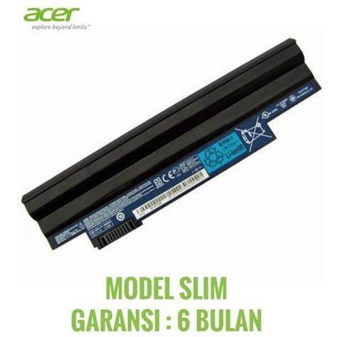 Jual Baterai Laptop Acer Aspire One D D D D Original Al B Super Slim Di Lapak
