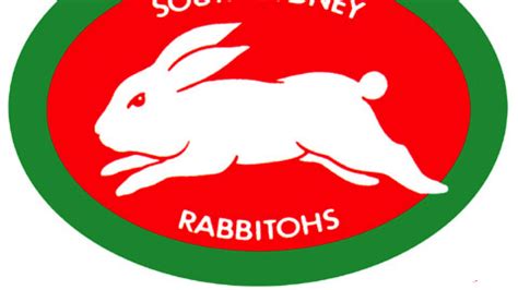 This pullover features a drawcord at hood, front kangaroo pocket, ribbed cuffs and hem, and a printed asics logo on the chest. Rabbitohs - South Sydney Rabbitohs Logo And Symbol Meaning ...