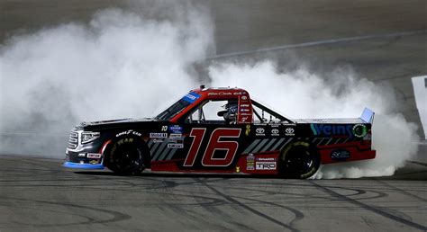 How often do fans moan about qualifying? Gander Trucks race results from playoff race at Las Vegas ...