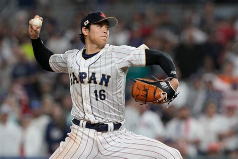 Shohei Ohtani Japan 2023 World Baseball Classic Pitching