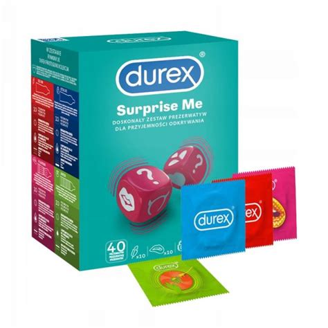 Durex Surprise Me Deluxe Condoms In Box Of 40 Pcs Buy Condoms Online
