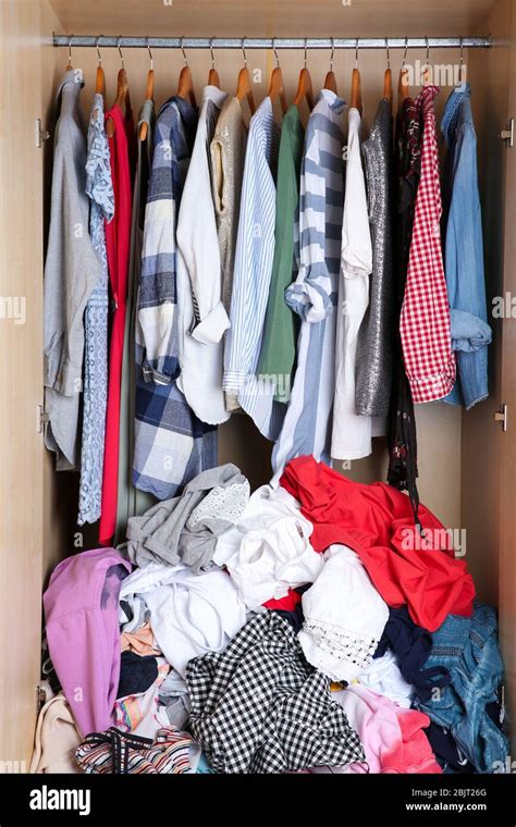 Messy Wardrobe Hi Res Stock Photography And Images Alamy