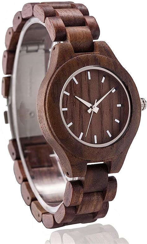Amazon Com Handmade Wood Watch For Man Or Woman Omelong Lightweight