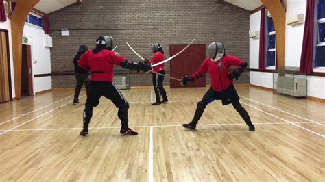 Military Sabre Sparring Nick Vs Esther Testing Another New Sabre