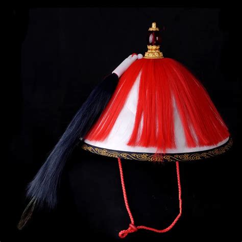 Buy White Qing Dynasty Hat For Men Opera Hat Vintage