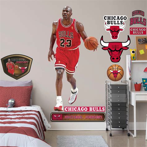 Michael Jordan Officially Licensed Nba Removable Wall Decal Fathead Llc