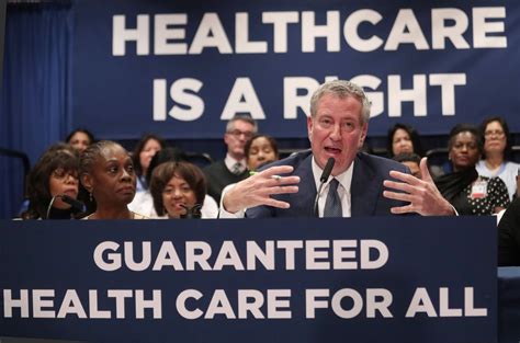 New York City mayor vows health care for all — including undocumented