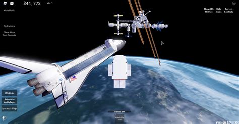 The Last Space Shuttle To Visit The Iss Rroblox