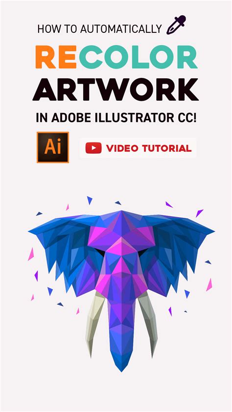 How To Use The Recolor Artwork Tool Illustration Graphic Design