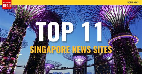 Latest world news, world news anchors. Top 11 Singapore Newspapers & News Media - Singapore News - AllYouCanRead.com