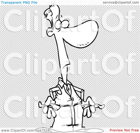 Royalty Free Rf Clip Art Illustration Of A Cartoon Black And White