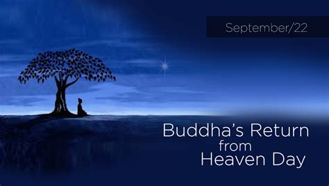Buddhas Return From Heaven Day Meditation In Jacksonville