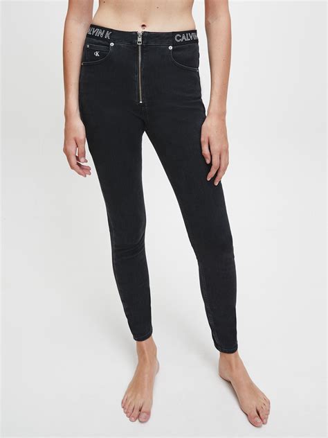 High Rise Super Skinny Ankle Jeans Jeans Calvin Klein