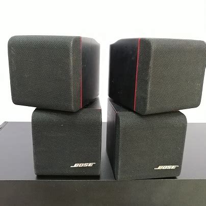 Bose Acoustimass Series Ii System With Two Bose Redline Double Cube