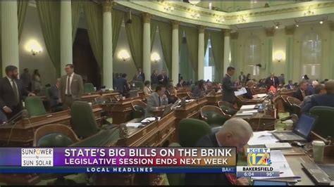 Several Bills Await Final Legislative Action Youtube