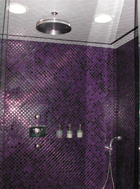 40 Purple Bathroom Tile Ideas And Pictures Purple Home Decor Purple Bathrooms Purple Home