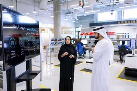 Sheikh Hamdan Launches The Dubai Robotics And Automation Program Waya