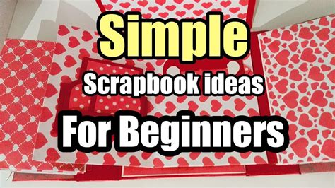 Simple Scrapbook Ideas For Beginners Love Scrapbook Sortofcrafting