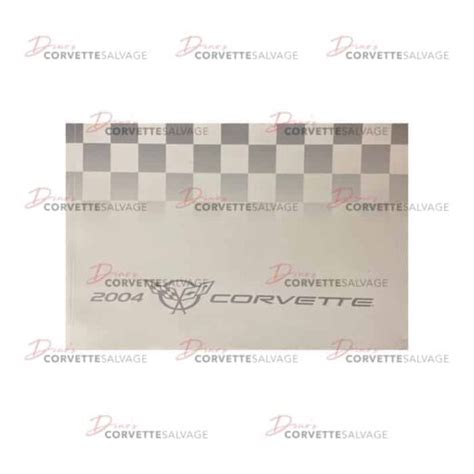 C5 Used Corvette Owners Manual 2004 Dinos Corvette Salvage