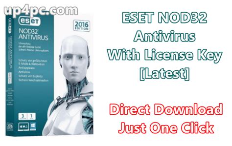 Eset Nod32 Antivirus 132160 With License Key Latest