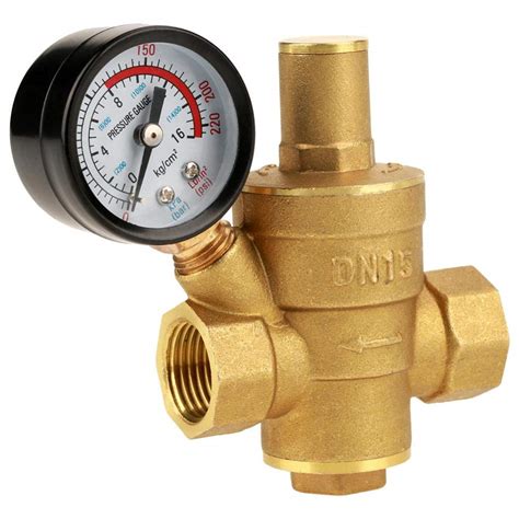 Fittings Dn15 20mm Adjustable Water Pressure Reducer Regulator Valves
