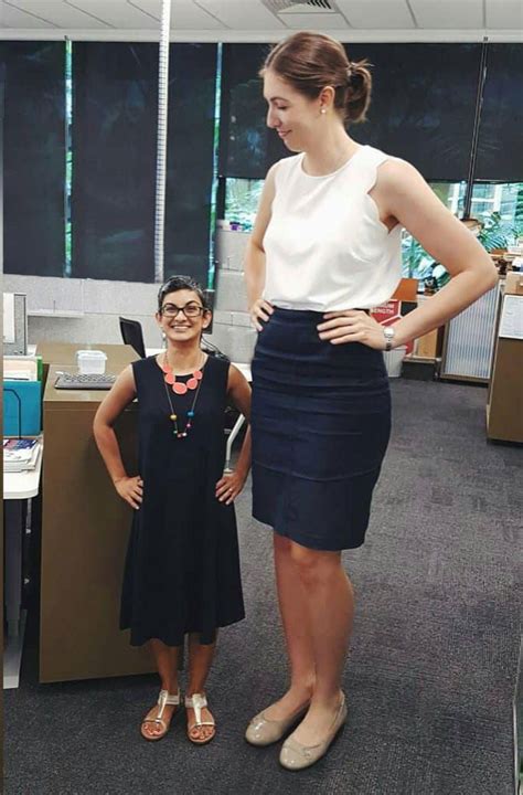 Tall Woman Short Woman At The Office By Lowerrider Tall Women Women