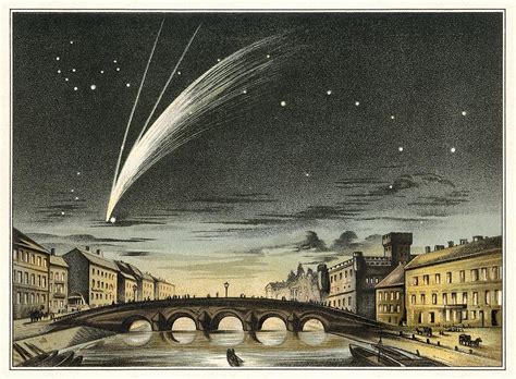 Donatis Comet Of 1858 Artwork Photograph By Detlev Van Ravenswaay