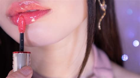 Asmr Lipstick Application💄~ Close Up Sensitive Sounds ~ Youtube