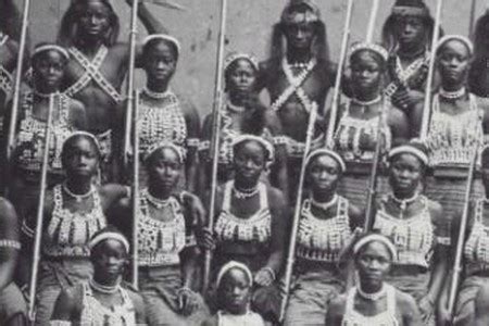 Dahomey Amazons All Female Military Warriors Of The Kingdom Of Dahomey BB7