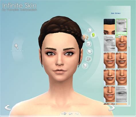 Infinite Skin By Vampireaninyosaloh Sims 4 Skins