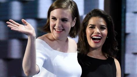 America Ferrera And Lena Dunham Dumped Trump At The Democratic Convention