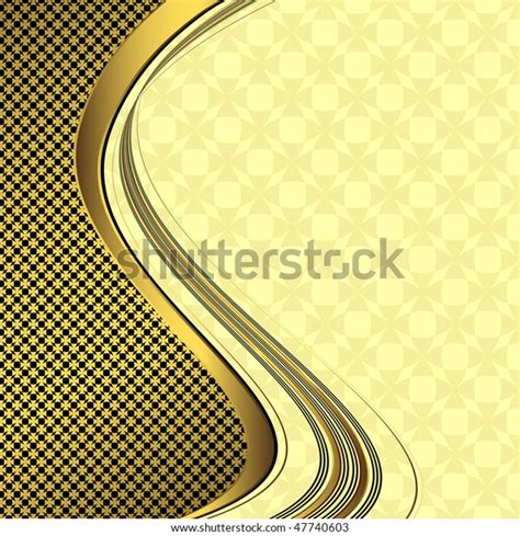 Elegant Golden Black Background Vector Stock Vector Royalty Free Shutterstock