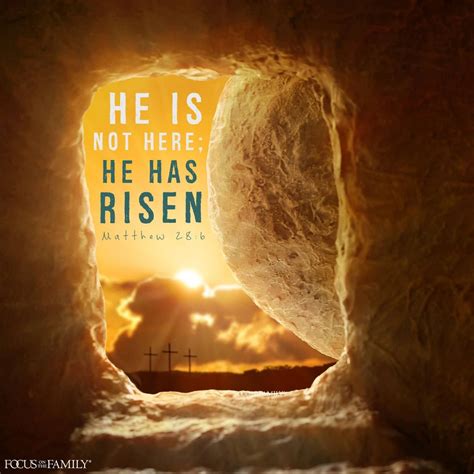 Matthew 286 He Has Risen Resurrection Day Jesus Death
