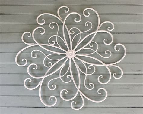 We would like to show you a description here but the site won't allow us. White Metal Wall Hanging /Large Metal Wall Decor / Decorative