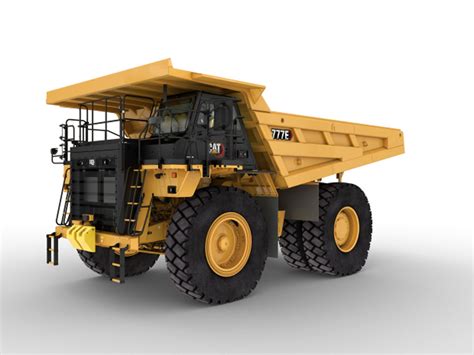 Updated Cat® 777e Truck Delivers Improved Performance And Fuel