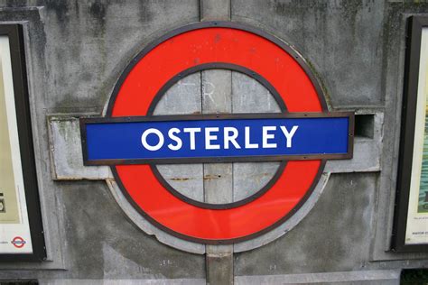 Osterley Underground Station Modern Roundel Bowroaduk Flickr