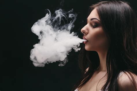 Girl Smoking Cigarette Wallpaper