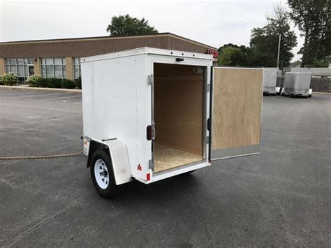 4x6 Haulmark Enclosed Trailer Right Trailers New And Used Cargo