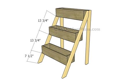 3 Tier Planter Plans Myoutdoorplans Free Woodworking Plans And Projects Diy Shed Wooden