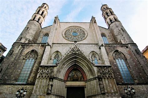 Basílica De Santa María Del Mar Barcelona España Hisour Arte