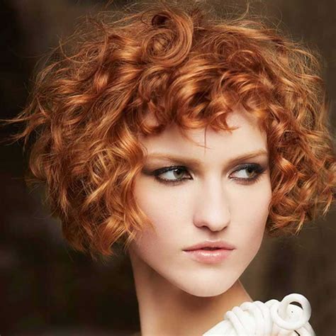 Asymmetrical curly pixie cut for round face. Curly Short Hairstyles for Women 2021 - Hair Colors