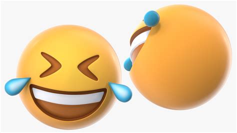 Rolling On The Floor Laughing Emoji Modelo 3d Turbosquid 1533412