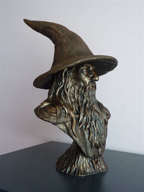 Gandalf Bust Inspired Lord Of The Rings The Hobbit Lotr Etsy