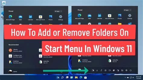 How To Use The Start Menu Folder In Windows 11 Version 22h2 2022 Guide