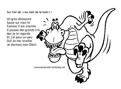 Image du Blog nounousandrine83.centerblog.net  Comptine dinosaure