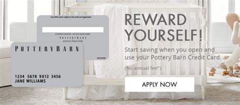 This may be accessed as well on a phone with their mobile website. 10 Benefits of Having a Pottery Barn Credit Card