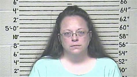 Kentucky Clerk In Jail Over Refusing To Issue Marriage Licenses To Same