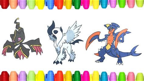 Pokemon Coloring Pages For Kids Mega Banette Mega Absol